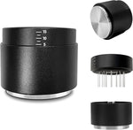 Load image into Gallery viewer, 53mm Espresso Accessories Kit, 3-in-1 Coffee Distributor and Tamper, WDT Tool Espresso Distribution Tool Set Fits Espresso Coffee Machines and 58 mm Portafilters Accessories (53mm)