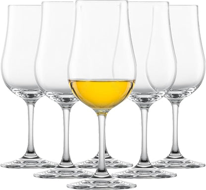SCHOTT ZWIESEL Bar Special Whiskey Nosing Glass (Set of 6), Nosing Tasting Glass for Whiskey, Dishwasher-Safe Tritan Crystal Glasses, Made in Germany (7 Ounce)