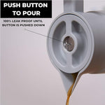 Load image into Gallery viewer, HASTINGS 68 Oz Pour Over Coffee Maker Set with Double Layer Reusable Stainless Steel Filter 8-Cup and Wood Handle - Dual Wall Heat Resistant Drip Coffee Brewer, Pour Over Coffee Dripper Carafe, Gray