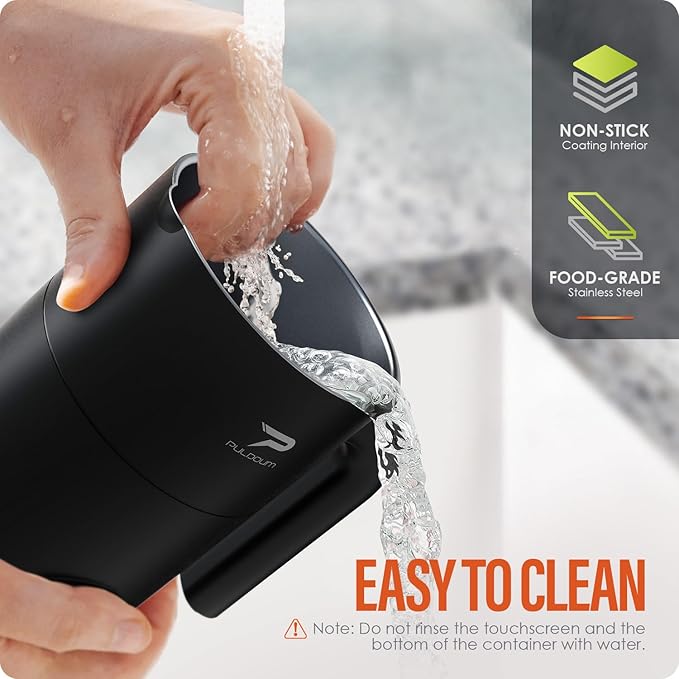 Milk Frother, Electric Milk Frother and Steamer 4 in 1 Automatic Coffee Steamer Frother, 11.8OZ / 350ML Warm and Cold Foam Frother For Coffee,Latte, Cappuccino, Macchiato, Hot Chocolate