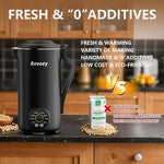 Load image into Gallery viewer, Nut Milk Maker Machine, Automatic Nut Milk Maker for Almond Homemade Milk,Oat,Plant-Based Milk and Countertop Blenders Almond Milk Maker Blenders,40oz Soy Milk Maker Delay Start/Self Clean/Keep Warm