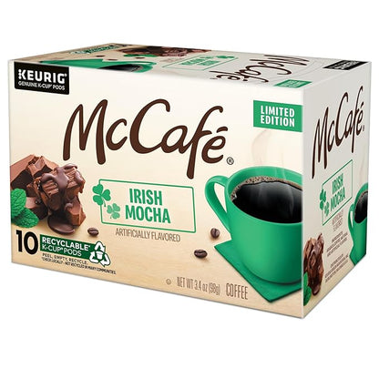 McCafe Irish Mocha Coffee, Single-Serve Keurig K-Cup Pods, 60 Count