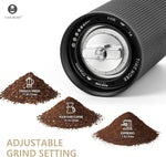 Load image into Gallery viewer, TIMEMORE Chestnut C3S PRO Manual Coffee Grinder - Compact with Foldable Handle, Adjustable Stainless Steel S2C Conical Burr for Espresso, French Press &amp; More, Portable Coffee Grinder (Black)