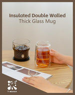Load image into Gallery viewer, ZENS Modern Glass Infuser Teapot, One Touch Tea Maker for Loose Leaf Tea with Insulated Mug and Portable Case. Enchanted Pot Alternatives for Tea Lover Gifts