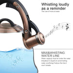 Load image into Gallery viewer, Tea Kettle -2.2 Quart Tea Kettles Stovetop Whistling Teapot Stainless Steel Tea Pots for Stove Top Whistle Tea Pot