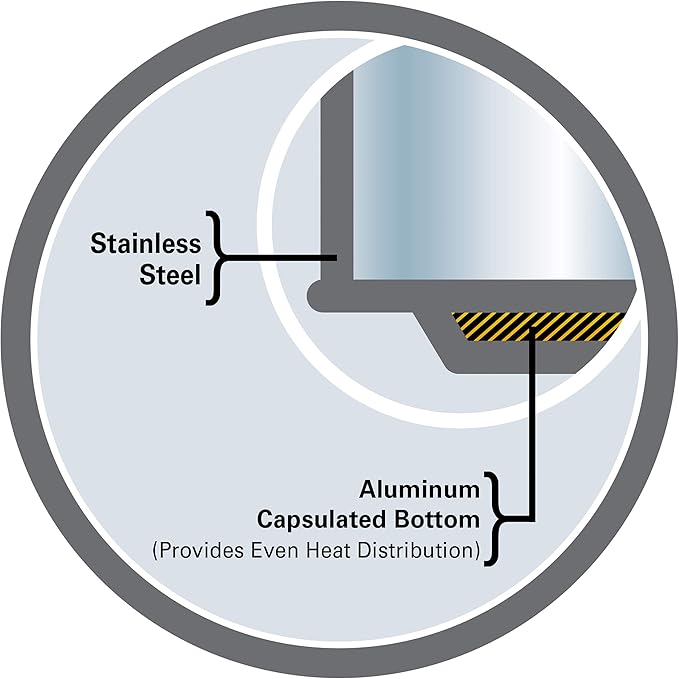 Creative Home Avalon 3.0 Qt Stainless Steel Tea Kettle