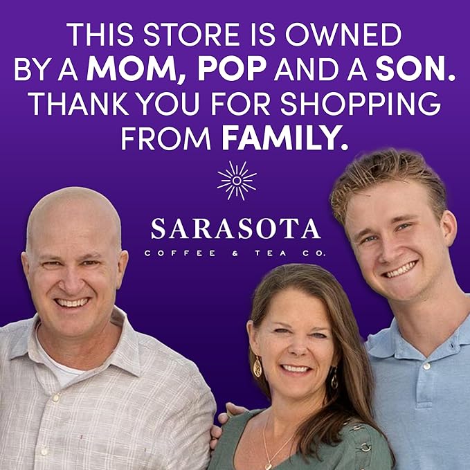 Dark French Roast Packets – 2oz Pre-Measured Ground, Cubano European Style, Low Acid Mold-Free Singles for 12-Cup Drip Makers | 12 Count by Sarasota Coffee