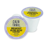 Load image into Gallery viewer, Caza Trail Coffee Pods, Decaf Breakfast Blend, Single Serve (Pack of 24) (Packaging May Vary)