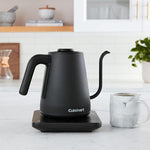 Load image into Gallery viewer, Cuisinart GK-1 Digital Goose Neck Kettle, Precision Gooseneck Spout Designed for Precise Pour Control that Holds 1-Liter, 1200-Watt Allows for Quick Heat Up, Stainless Steel,Black