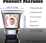Load image into Gallery viewer, Personalized Shot Glasses Clear with Your Photo Text, Custom Frosted Shot Glasses 1.5oz Bar Accessories Gifts for Tequila, Vodka, or Whiskey Lovers Birthday Christmas Wedding Gifts