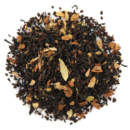 Organic Positively Tea Company, Masala Chai Black Tea, Loose Leaf, 4 Ounce