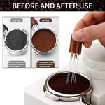 Load image into Gallery viewer, Gmnuiy51mm Coffee Tamper Set 23 PCS, Espresso Accessories Kit Barista Kit,316stainlesss Tamper &amp; WDT Tool,316stainlesss Frothing Pitcher, Stirrer, Tamper Mat, Latte Art Pen Coffee puck screen