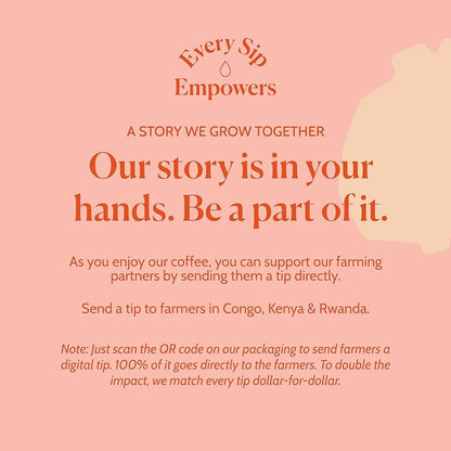 Kahawa 1893 Ground Coffee Medium Roast Decaf Blend 12 Oz - As Seen on Shark Tank, Naturally Sweet, Organically Grown, Ethically & Sustainably Sourced