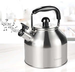 Load image into Gallery viewer, Tea Kettle for Stove Top,304 Stainless Steel Tea Kettles,4L/4.2QT Tea Kettles for Kitchen,Camping,Traveling,Portable,Fast to Boil