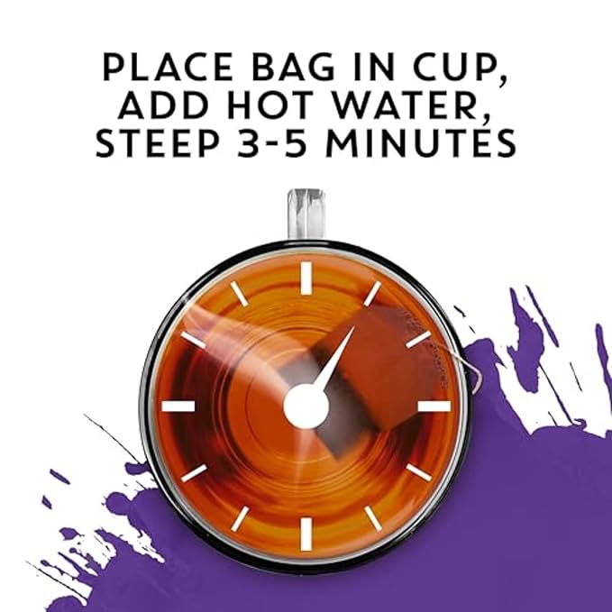 TAZO Dessert Delights Glazed Lemon Loaf Herbal Tea Bags, Aromatic Blend, Caffeine-Free, 90 Total Tea Bags (15ct - Pack of 6)