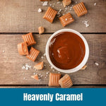 Load image into Gallery viewer, Door County Coffee Heavenly Caramel Flavored Whole Bean - 10 oz Bag - Medium Roast - 100% Specialty Arabica - Flavored Gourmet - Heavenly Caramel