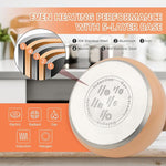 Load image into Gallery viewer, harriet Tea Kettle, Tea Pot for Stovetop, 2.5QT Whistling Kettle with 5-Layers bottom, Food Grade Stainless Steel Kettles with Hot-Resistant Handle Gas Electric Applicable, Peach