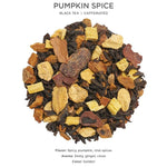 Load image into Gallery viewer, Tea Forte Pumpkin Spice Premium Loose Leaf Caffeinated Black Tea Blend Canister, Makes 35-50 Cups