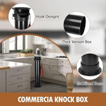 Load image into Gallery viewer, Knock Box for Espresso Grounds Commercial Floor-Standing Coffee Grounds Knock Box with Brush 18L Large Capacity Coffee Knockbox with Towel and Garbage Bags for Coffee Shops,Bar Home,Coffee lovers