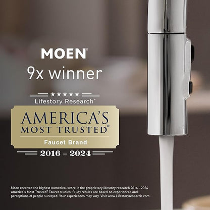 Moen YB8424BN Weymouth 24-Inch Single Towel Bar, Brushed Nickel
