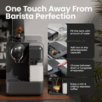 Load image into Gallery viewer, Espresso Machine with Integrated Automatic Milk Frother - Single-Serve Coffee Maker Capsule Compatible, One Touch Latte &amp; Cappuccino, Single or Double Shot Espresso Maker