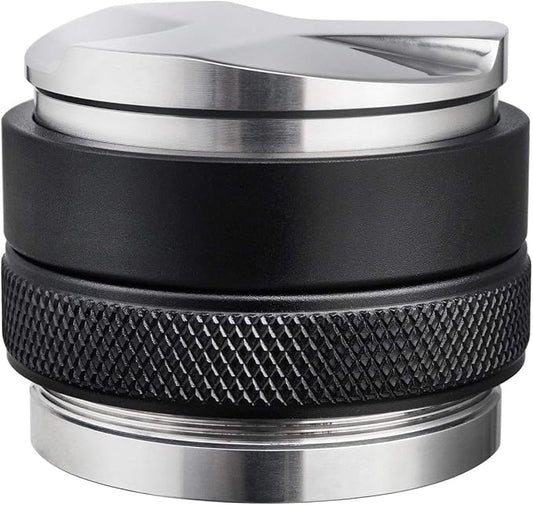58mm Coffee Distributor and Tamper, Dual Head Coffee Leveler Fits for Portafilter, Increased Adjustable Depth- Professional Espresso Hand Tampers