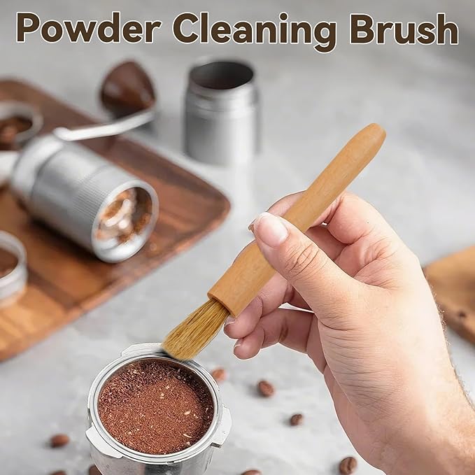 21pcs Espresso Tamper Set, Barista Tools Kit for Coffee Machine, Spring-Loaded 304 Stainless Steel Base 30lbs Coffee Calibrated Tamper kits for Enjoying cafes Home Office hotels(51mm)