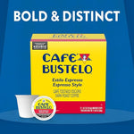 Load image into Gallery viewer, Café Bustelo Espresso Style Dark Roast Coffee, 128 Keurig K-Cup Pods