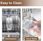 Load image into Gallery viewer, Cold Brew Coffee Maker Pitcher,64 Oz Heavy Duty Glass Mason Jar Pitcher with V-shaped Pour Spout Handle Lid,Stainless Steel Filter for Iced Coffee,Iced tea,Fruit Drinks,lemonade - Gray