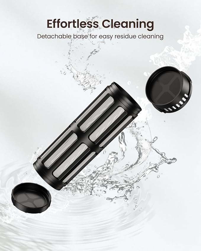 Maestri House Compact Cold Brew Coffee Maker, 40oz Iced Tea and Coffee Maker Brewer Space Saving Tritan Pitcher, 350 Mesh Filter, 100% Leak-Proof