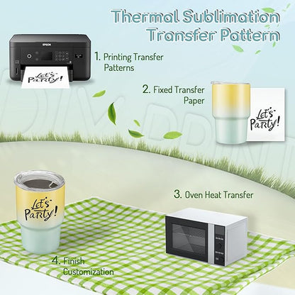 6 Pack 3 oz Sublimation Mini Tumbler Shot Glass with Straw and Lid, Gradient Color Insulated Stainless Steel Mini Tumblers Cups for Beach Birthday Wedding Parties, DIY Customizable Party Gift