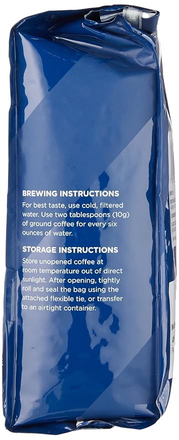 AmazonFresh Direct Trade Nicaragua Whole Bean Coffee, Medium Roast, 12 Ounce (Pack of 2)