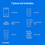 Load image into Gallery viewer, nutribullet Ultra Personal Blender NB50500SS, 32 oz, Stainless Steel