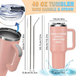 Load image into Gallery viewer, Personalized Tumbler with Pictures Text Name, Custom Double Wall Insulated Tumbler, Personalized Gifts for Women Men Friend, Christmas Gifts, 20oz Coffee Tumbler w/Lid (40 photo)