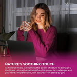 Load image into Gallery viewer, FreshDrinkUS, Premium Herbal Wellness Tea Bags | 75 Count | Blend of Sencha, Ginger, Fennel, Dandelion, Tulsi, Turmeric, Peppermint, Lavender, Lemongrass &amp; Stevia – Herbal Tea. Vegan