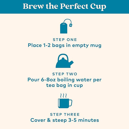 ORGANIC INDIA Tulsi Breakfast Herbal Tea - Black Tea, Holy Basil, Relieve Stress & Energize, USDA Organic, Non-GMO, Caffeinated - 18 Bags, 3 Pack