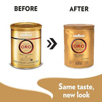 Load image into Gallery viewer, Lavazza Qualità Oro Ground Coffee, Medium Roast, 100% Arabica, 8.8 oz Tin (Pack of 4)