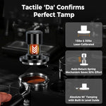 Load image into Gallery viewer, IKAPE 58.35MM V6 Impact Espresso Tamper with Sound Feedback, 15lb/30lb Interchangeable Springs, Espresso Low-Profile Tamper with Triple-spring System, Fits Over 58mm portafilters