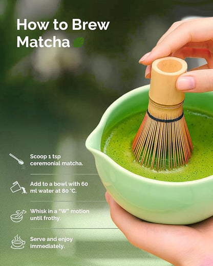 Maestri House Matcha Green Tea Powder, Authentically Culinary Grade from Japan, 100% Pure Organic, Rich Matcha Flavor, for Baking, Desserts & Lattes (3.53oz/100g)