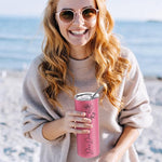 Load image into Gallery viewer, Personalized 20 Oz Stainless Steel Skinny Tumblers with Birth Flower &amp; Name, 24 Colors - Perfect for Birthdays, Anniversaries, and More