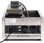 Load image into Gallery viewer, 1.5kw Fish Waffle Maker, Stainless Steel Non-Stick Electric Cake W-affle M-aker with Double-Sided Heating Plate, Waffle Maker with 3 Fish-Shaped Mold Slots, 122~572℉, Anti-Scald Handles, Timer（0-5min）