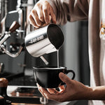 Load image into Gallery viewer, MHW-3BOMBER Espresso Milk Frothing Pitcher Steaming Pitcher Stainless Steel Milk Coffee Cappuccino Latte Art Barista Cup 20oz/600ml (Sanding) P5136S-OS