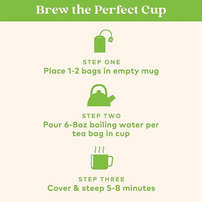 ORGANIC INDIA Tulsi Moringa Tea Bags - Holy Basil, Lemongrass, Moringa Leaves, Stress Relieving & Nourishing, Immune Support Tea, Vegan, Certified Organic, Caffeine-Free - 18 Infusion Bags, 6 Pack