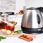 Load image into Gallery viewer, Moss &amp; Stone 1.2L Stainless Steel Small Electric Kettle, Cordless 1500w Fast Boiling Pot, Portable Hot Water Electric Tea Kettle With Boil Dry Protection &amp; Auto Shut-Off