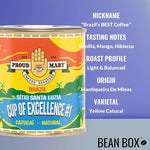 Load image into Gallery viewer, Brazil Sitio Santa Luzia, First Place Cup of Excellence - Roasted by Proud Mary Coffee - Whole Bean Coffee - 100 Gram Bag