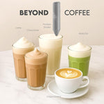Load image into Gallery viewer, Zulay Kitchen Milk Frother Handheld with 2 Duracell AA Batteries – Electric Drink Mixer for Coffee, Lattes, Cappuccinos, Matcha &amp; Hot Chocolate – Portable Foam Maker &amp; Coffee Bar Accessory