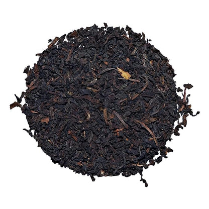 Loose Organic Ceylon Tea pouches - 4oz | Sri Lankan Pekoe Grade Black Tea | Delicate Floral Notes | Loose Leaf Pouch for Brewing | Naturally Bright Cup | Great for Afternoon Serving