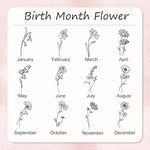 Load image into Gallery viewer, Personalized 40 Oz Tumbler with Handle and Straw, Custom Cup with Name &amp; Birth Flower, Stainless Steel Travel Coffee Tumbler,Personalized Christmas Birthday Gifts for Women, Teen Girls