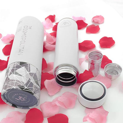 Teabloom - The ORIGINAL All-Brew Travel Tumbler & Thermos | OPRAH’s Favorite | 16oz/480ml Insulated Water Bottle/Tea Flask/Cold Brew Coffee Mug