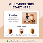 Load image into Gallery viewer, Coffee Concentrate - Cold Brew Coffee, Perfect for Hot or Iced Instant Coffees, Hot Drinks, Cold Brew Concentrate, 35 Servings - Mocha